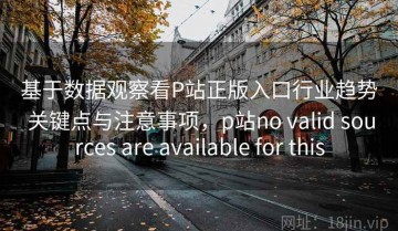 基于数据观察看P站正版入口行业趋势 关键点与注意事项，p站no valid sources are available for this