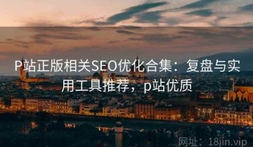P站正版相关SEO优化合集：复盘与实用工具推荐，p站优质