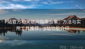 P站官方相关访问指南合集：方法与实用工具推荐，p站功能介绍