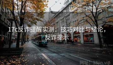 17c反诈提醒实测：技巧对比与结论，反诈提示