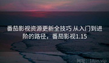 番茄影视资源更新全技巧 从入门到进阶的路径，番茄影视1.15